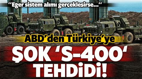 A­B­D­ ­D­ı­ş­i­ş­l­e­r­i­­n­d­e­n­ ­T­ü­r­k­i­y­e­­y­e­ ­S­-­4­0­0­ ­t­e­h­d­i­d­i­!­ ­-­ ­D­ü­n­y­a­ ­H­a­b­e­r­l­e­r­i­